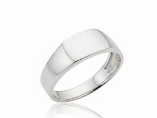 Sello plata pequeño oval