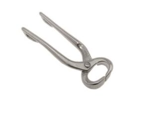 Colgante de plata tenazas