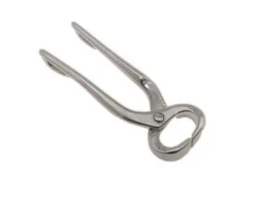 Colgante de plata tenazas