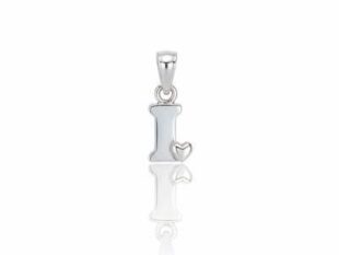 Colgante plata inicial I