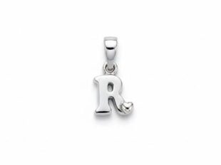 Colgante plata inicial R