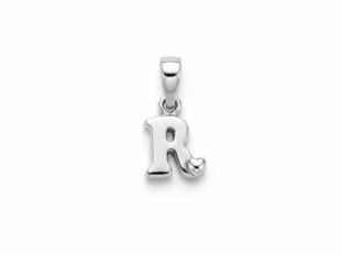 Colgante plata inicial R