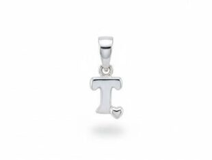 Colgante plata inicial T