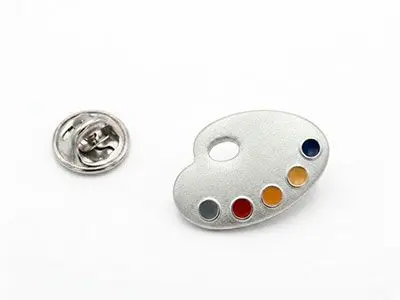 Pin plata paleta pintor