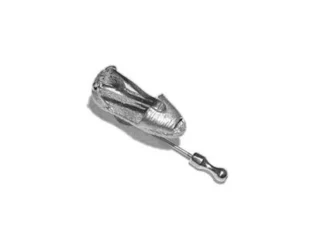 Alfiler plata zapatilla labrador
