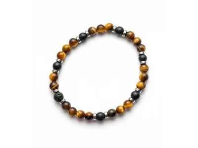 Pulsera ojo tigre onix