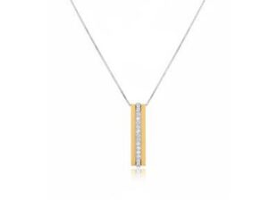 Colgante oro móvil diamantes