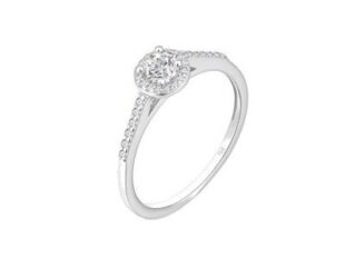 Anillo plata roseton clasico