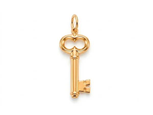 Colgante oro llave