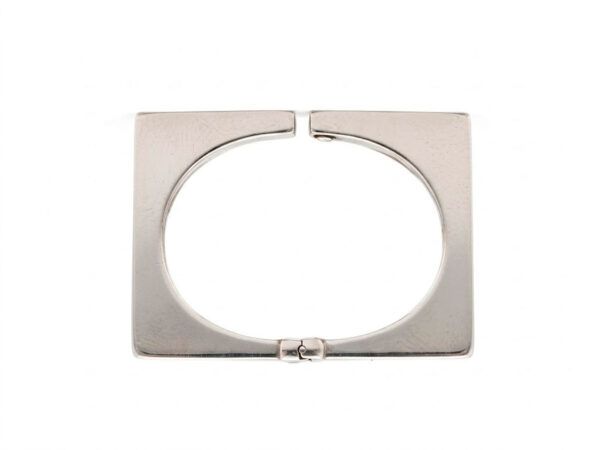brazalete cuadrado plata ley