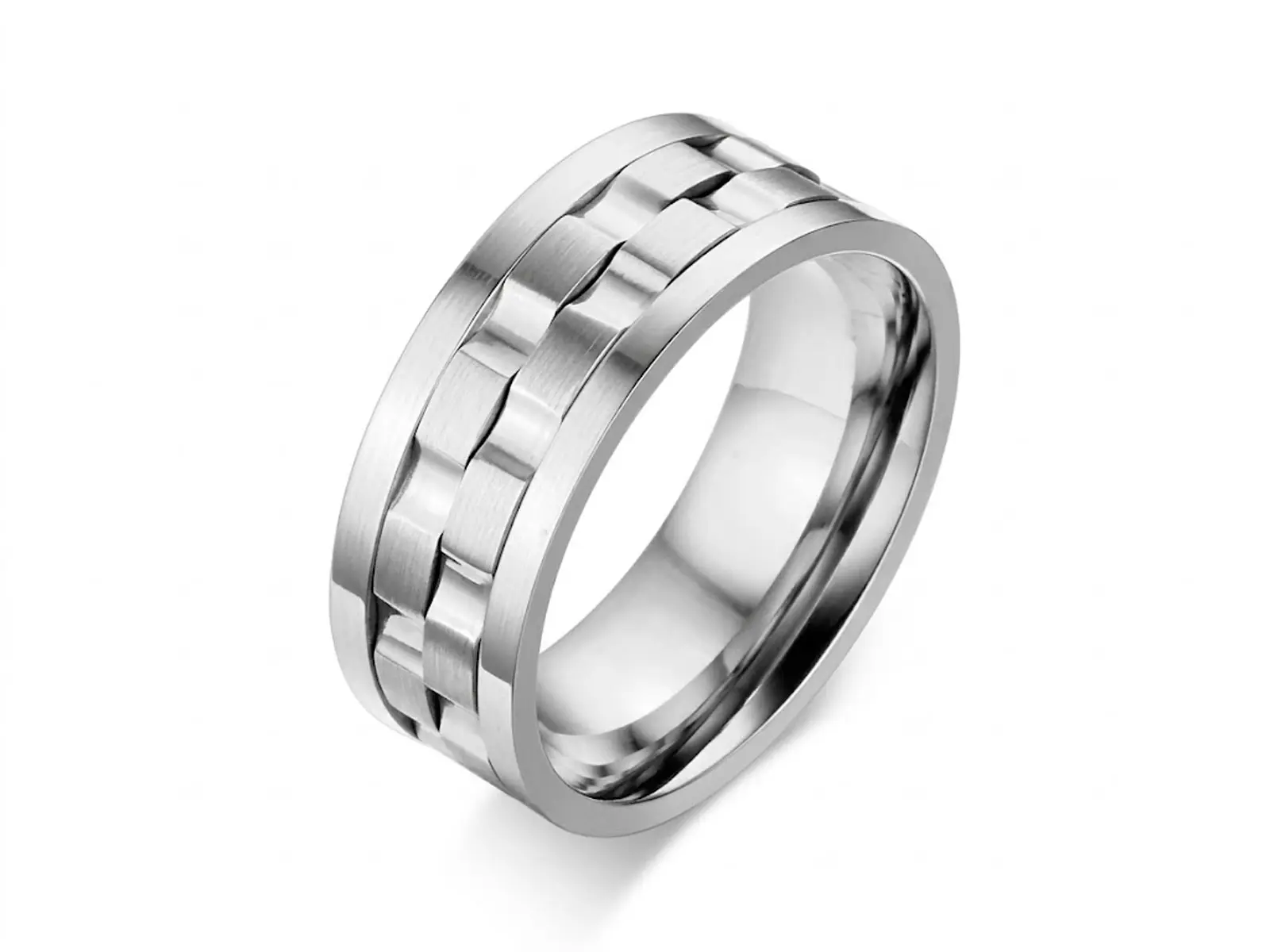 Anillo de acero antiestres
