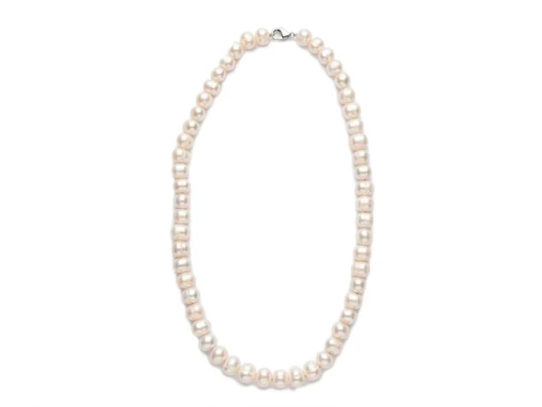 Collar perlas cultivadas ovaladas
