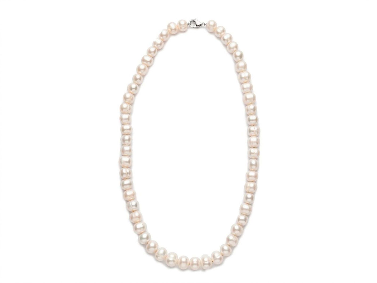 Collar perlas cultivadas ovaladas