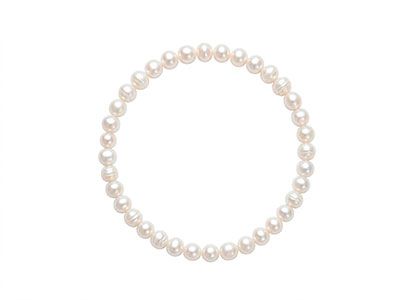 Pulsera elástica perlas 5 mm