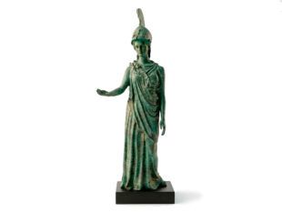 Escultura Atenea Promacos bronce