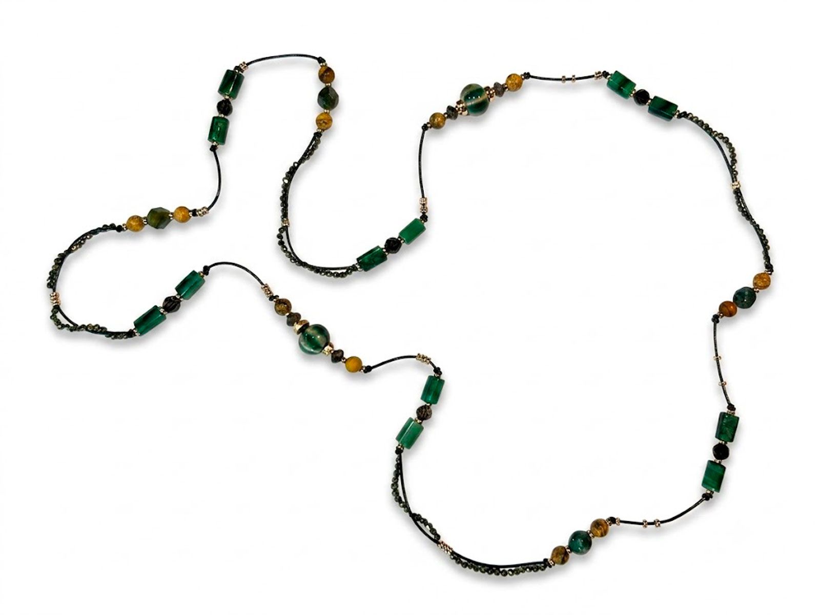 Collar Jaspe Jade cerámica