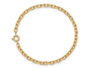 Pulsera Plata Chapada Forzada