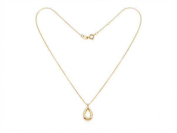Gargantilla oro oval calado