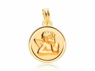 Medalla oro angel 12