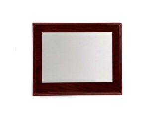 Placa plata conmemorativa